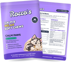 Calm Paws value pack, front and back of pack